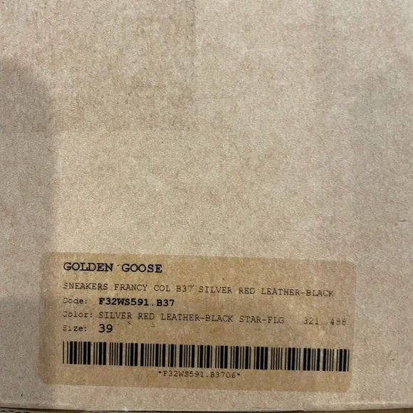 Golden Goose Leather Francy Sneakers size 39 - Picture 14 of 14